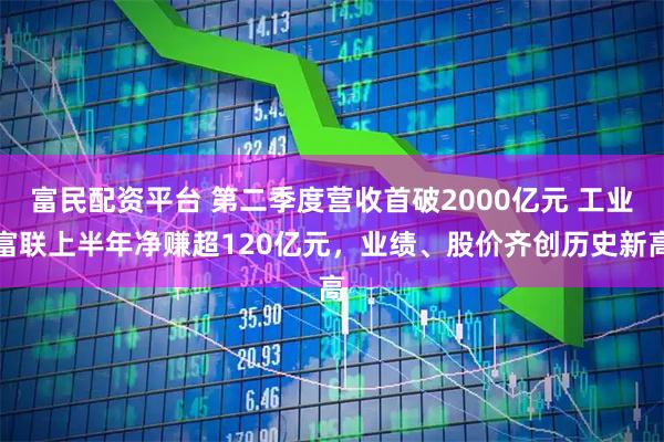 富民配资平台 第二季度营收首破2000亿元 工业富联上半年净赚超120亿元，业绩、股价齐创历史新高